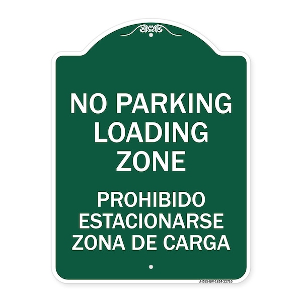 Signmission Warning Unauthorized Vehicles Towed By Towing Co., Heavy Alum Parking Alum, 18" x 24", GW-1824-22710 A-DES-GW-1824-22710 - main